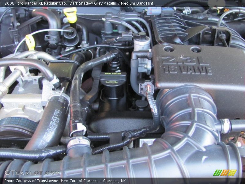 Dark Shadow Grey Metallic / Medium Dark Flint 2008 Ford Ranger XL Regular Cab