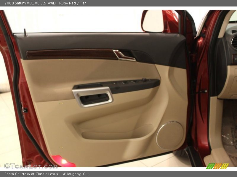 Ruby Red / Tan 2008 Saturn VUE XE 3.5 AWD