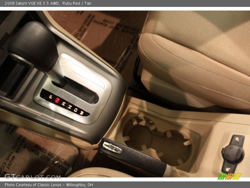 Ruby Red / Tan 2008 Saturn VUE XE 3.5 AWD