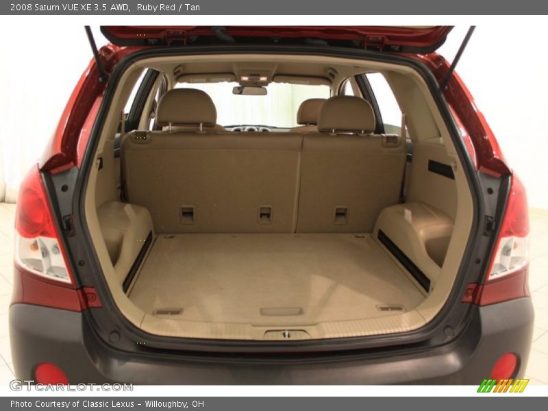 Ruby Red / Tan 2008 Saturn VUE XE 3.5 AWD