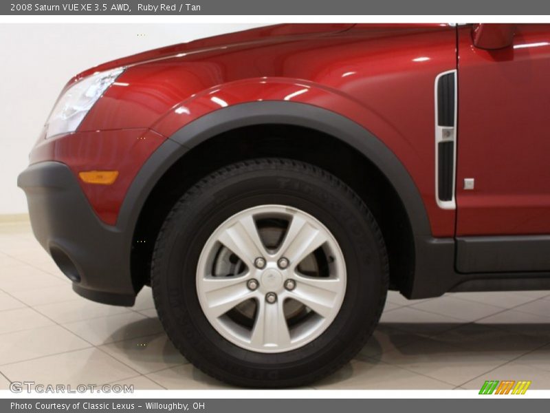 Ruby Red / Tan 2008 Saturn VUE XE 3.5 AWD