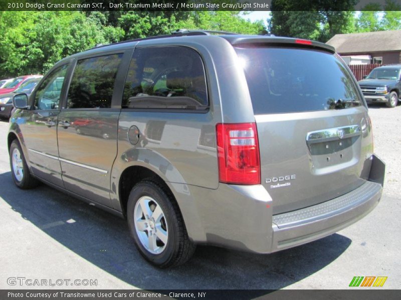 Dark Titanium Metallic / Medium Slate Gray/Light Shale 2010 Dodge Grand Caravan SXT