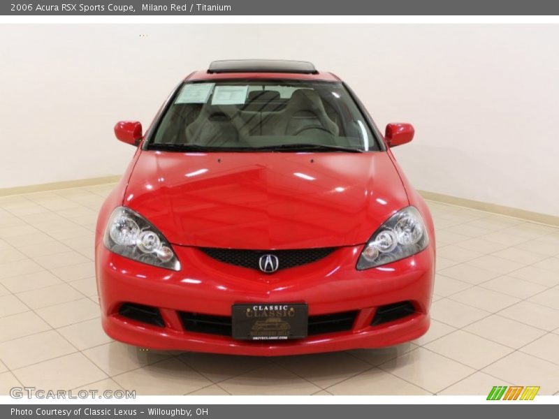 Milano Red / Titanium 2006 Acura RSX Sports Coupe