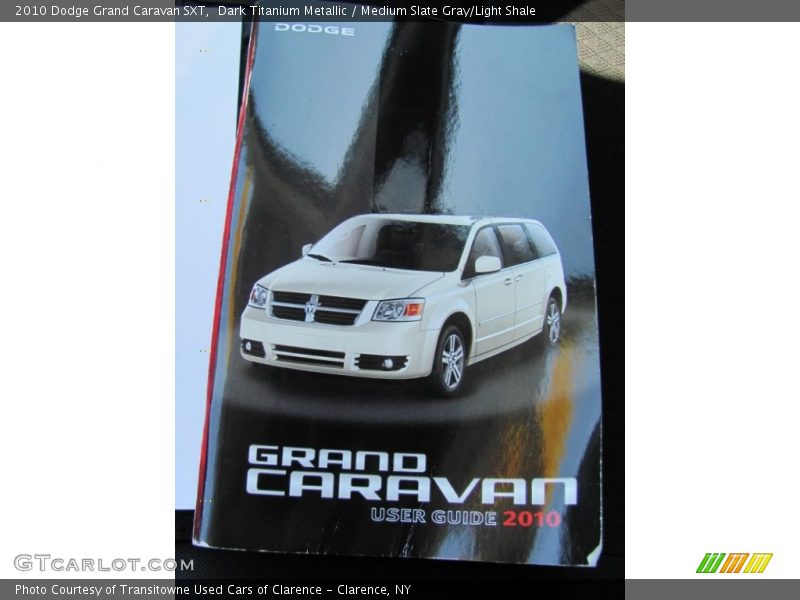 Dark Titanium Metallic / Medium Slate Gray/Light Shale 2010 Dodge Grand Caravan SXT