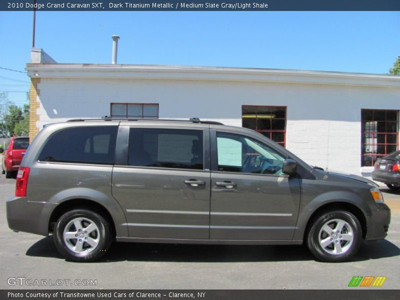 Dark Titanium Metallic / Medium Slate Gray/Light Shale 2010 Dodge Grand Caravan SXT