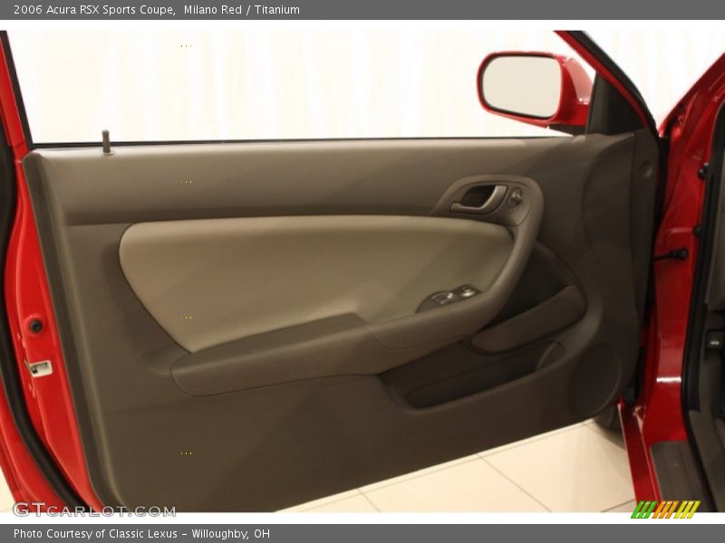 Milano Red / Titanium 2006 Acura RSX Sports Coupe