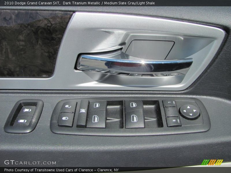 Dark Titanium Metallic / Medium Slate Gray/Light Shale 2010 Dodge Grand Caravan SXT