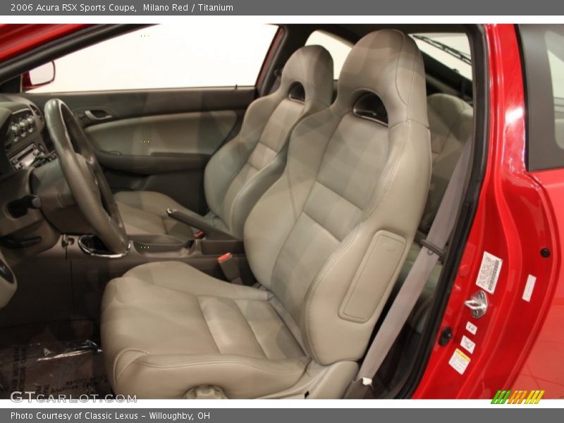  2006 RSX Sports Coupe Titanium Interior