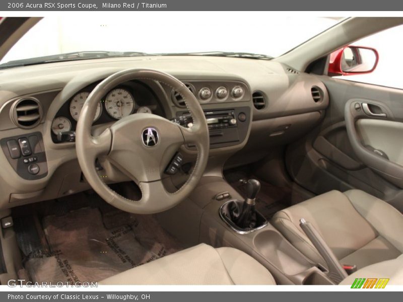 Titanium Interior - 2006 RSX Sports Coupe 