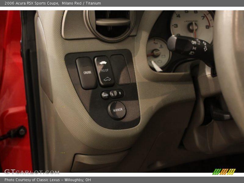 Milano Red / Titanium 2006 Acura RSX Sports Coupe