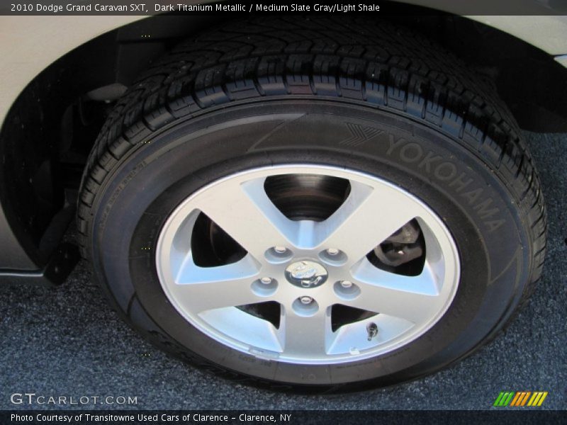 Dark Titanium Metallic / Medium Slate Gray/Light Shale 2010 Dodge Grand Caravan SXT