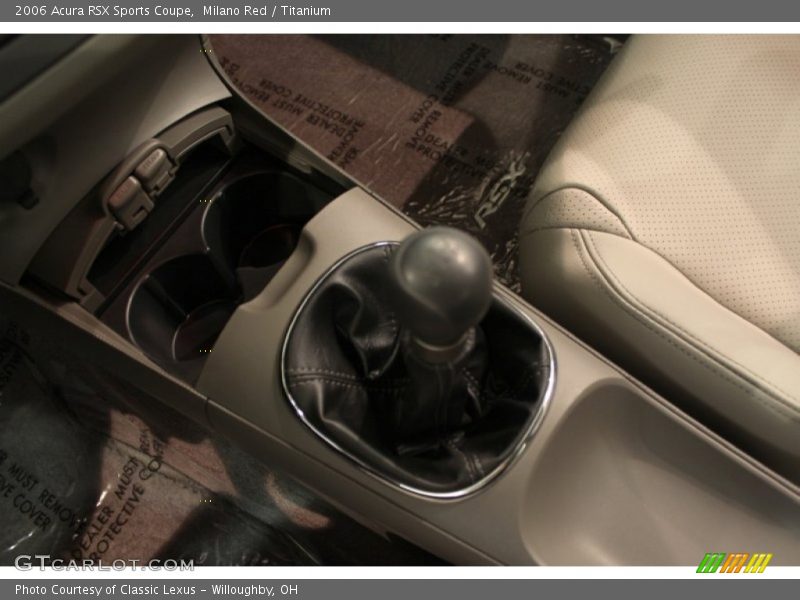 Milano Red / Titanium 2006 Acura RSX Sports Coupe