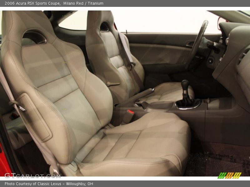 Milano Red / Titanium 2006 Acura RSX Sports Coupe