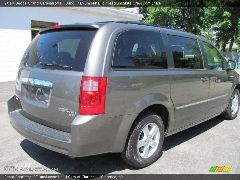 Dark Titanium Metallic / Medium Slate Gray/Light Shale 2010 Dodge Grand Caravan SXT