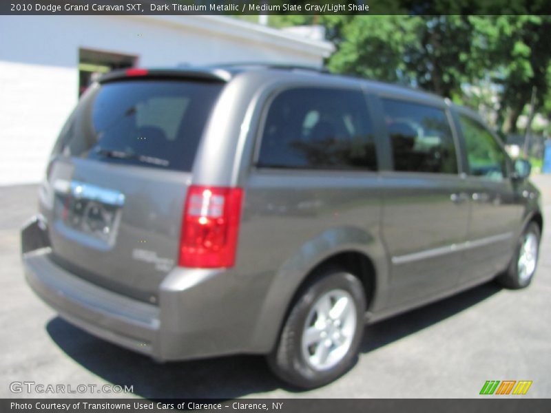 Dark Titanium Metallic / Medium Slate Gray/Light Shale 2010 Dodge Grand Caravan SXT