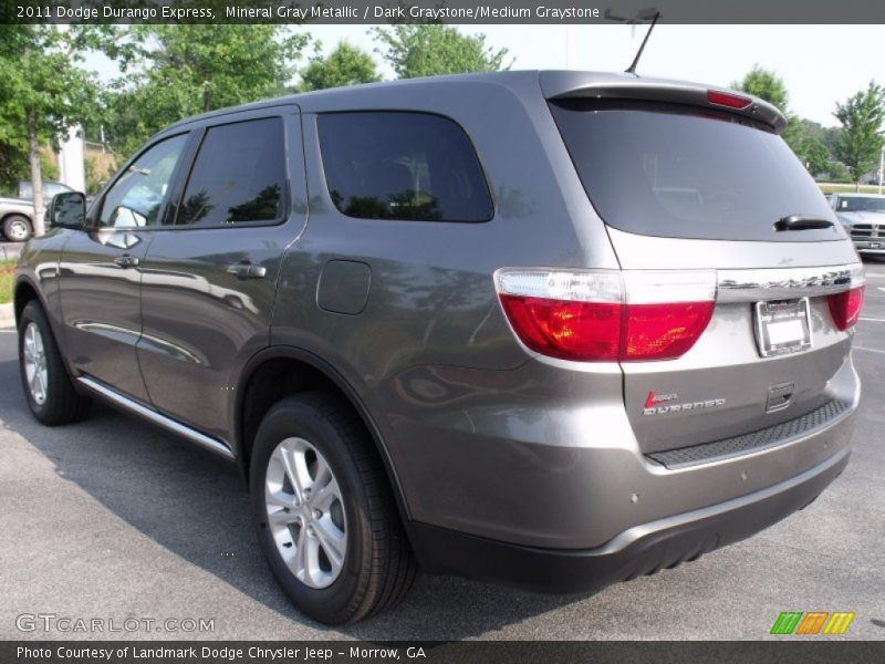 Mineral Gray Metallic / Dark Graystone/Medium Graystone 2011 Dodge Durango Express