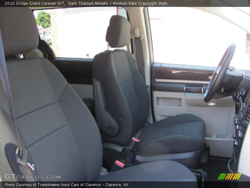 Dark Titanium Metallic / Medium Slate Gray/Light Shale 2010 Dodge Grand Caravan SXT