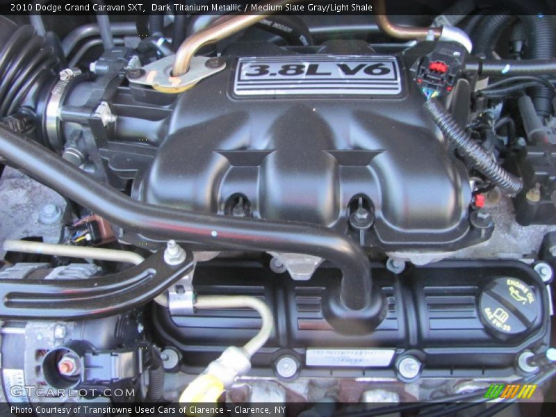 Dark Titanium Metallic / Medium Slate Gray/Light Shale 2010 Dodge Grand Caravan SXT