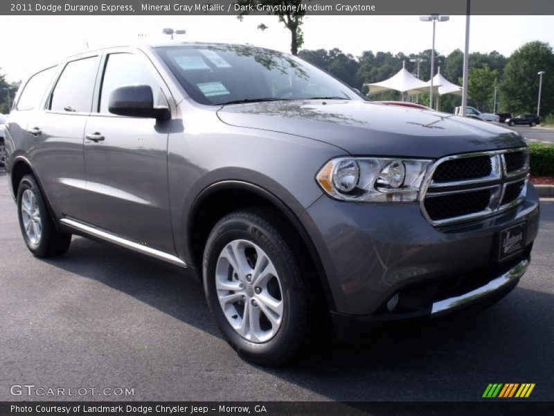Mineral Gray Metallic / Dark Graystone/Medium Graystone 2011 Dodge Durango Express