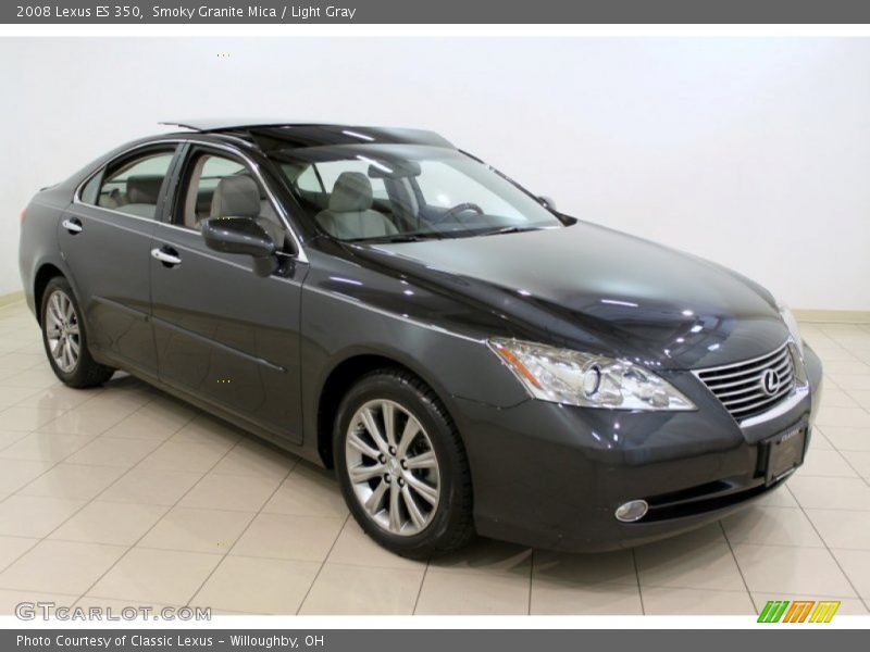 Smoky Granite Mica / Light Gray 2008 Lexus ES 350