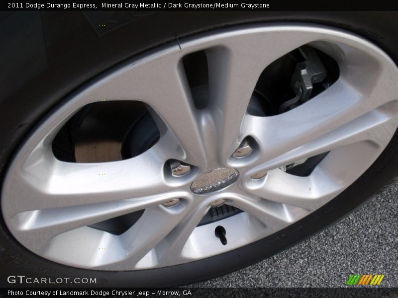 Mineral Gray Metallic / Dark Graystone/Medium Graystone 2011 Dodge Durango Express