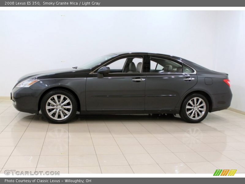 Smoky Granite Mica / Light Gray 2008 Lexus ES 350