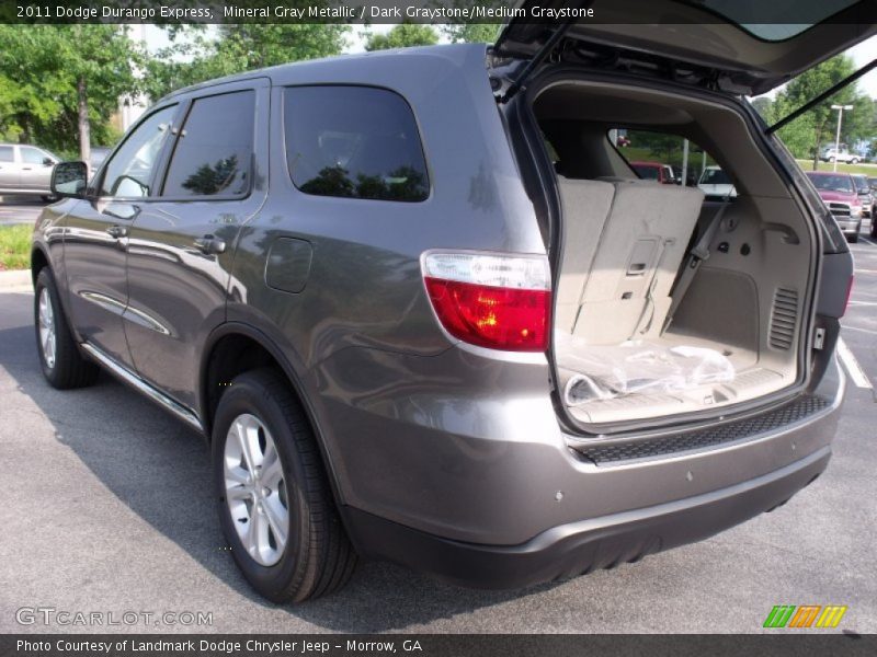 Mineral Gray Metallic / Dark Graystone/Medium Graystone 2011 Dodge Durango Express
