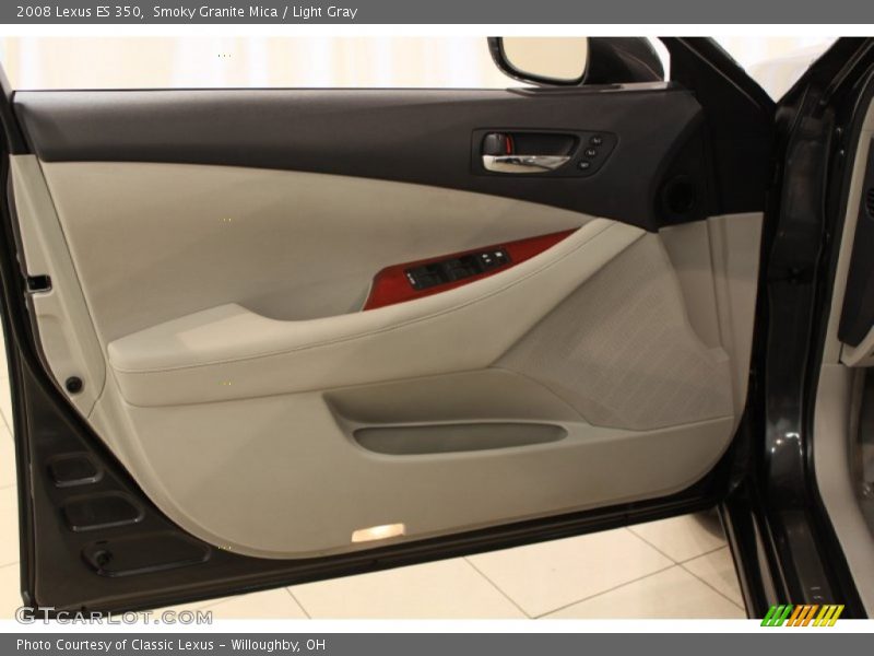 Smoky Granite Mica / Light Gray 2008 Lexus ES 350