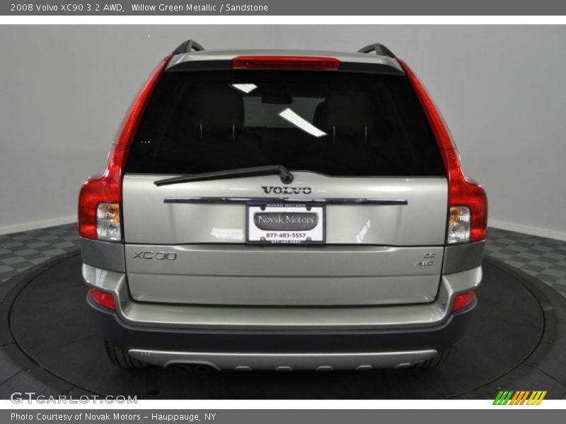 Willow Green Metallic / Sandstone 2008 Volvo XC90 3.2 AWD