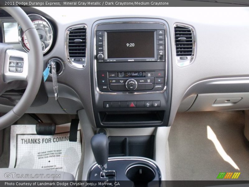Mineral Gray Metallic / Dark Graystone/Medium Graystone 2011 Dodge Durango Express
