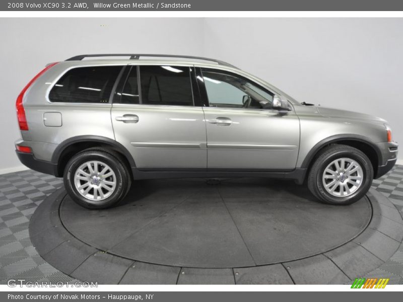 Willow Green Metallic / Sandstone 2008 Volvo XC90 3.2 AWD
