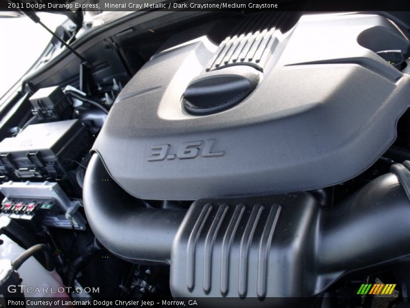 Mineral Gray Metallic / Dark Graystone/Medium Graystone 2011 Dodge Durango Express