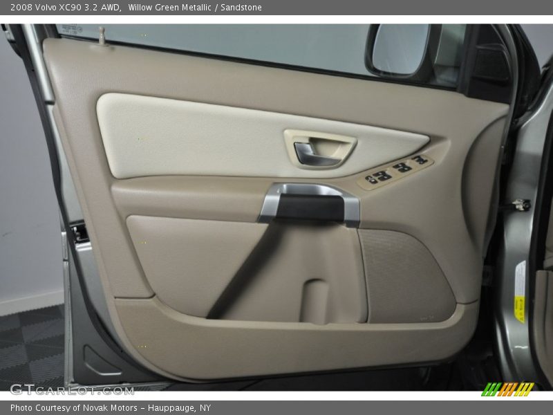 Willow Green Metallic / Sandstone 2008 Volvo XC90 3.2 AWD