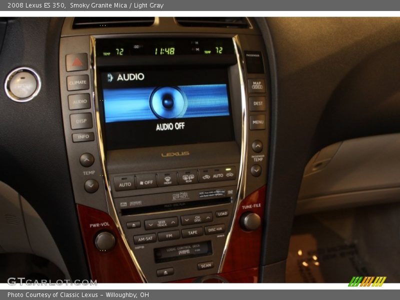 Smoky Granite Mica / Light Gray 2008 Lexus ES 350