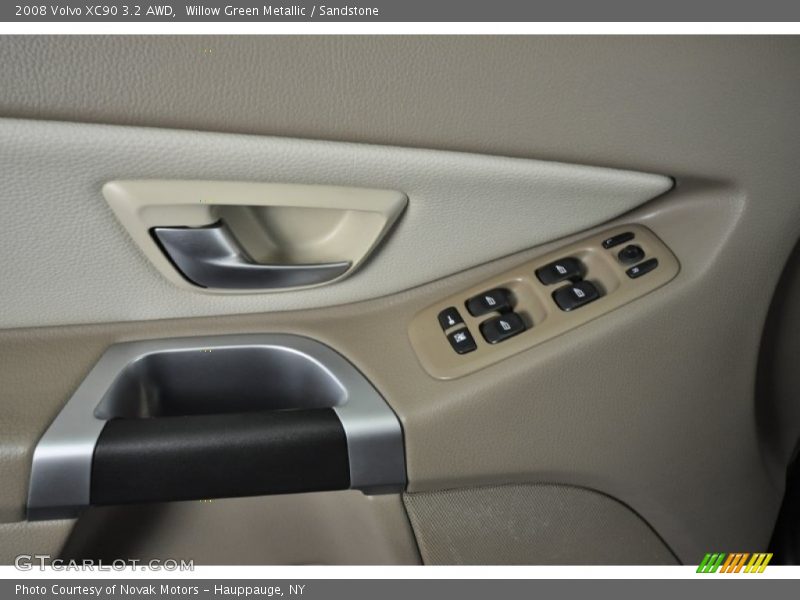 Willow Green Metallic / Sandstone 2008 Volvo XC90 3.2 AWD