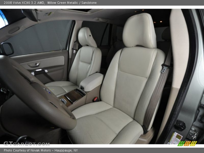 Willow Green Metallic / Sandstone 2008 Volvo XC90 3.2 AWD