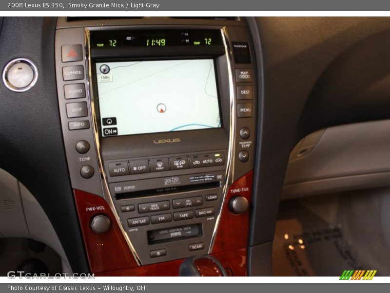 Smoky Granite Mica / Light Gray 2008 Lexus ES 350
