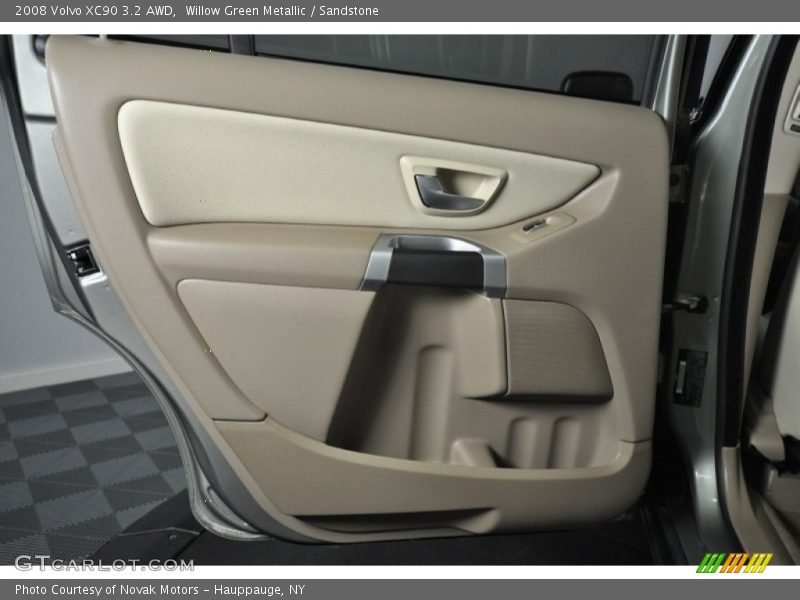 Willow Green Metallic / Sandstone 2008 Volvo XC90 3.2 AWD