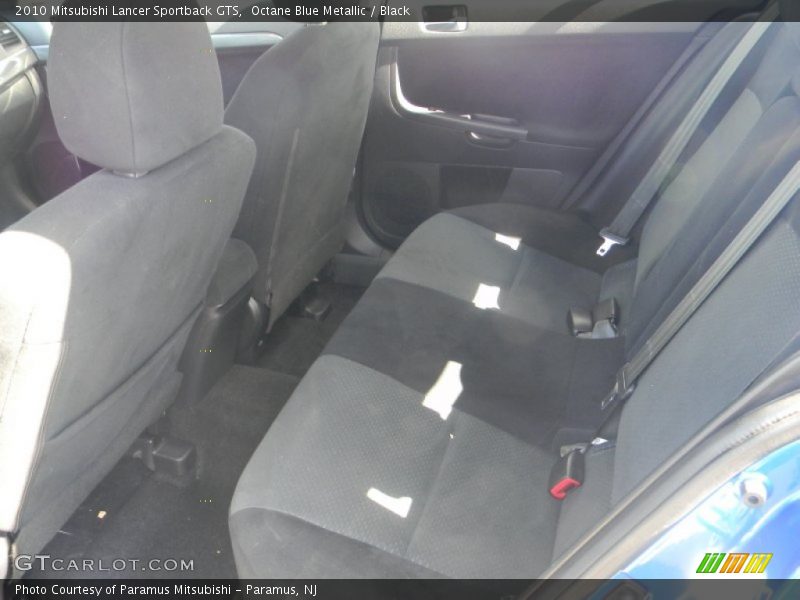 Octane Blue Metallic / Black 2010 Mitsubishi Lancer Sportback GTS