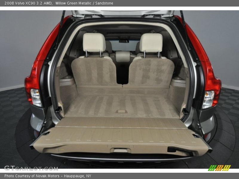 Willow Green Metallic / Sandstone 2008 Volvo XC90 3.2 AWD