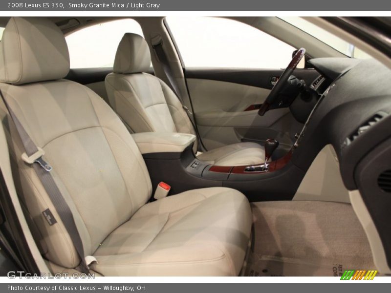 Smoky Granite Mica / Light Gray 2008 Lexus ES 350