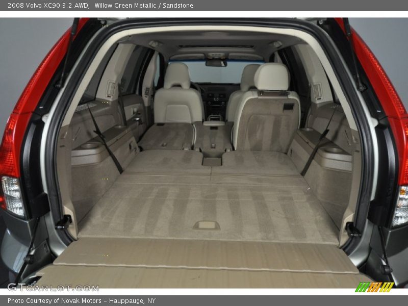 Willow Green Metallic / Sandstone 2008 Volvo XC90 3.2 AWD