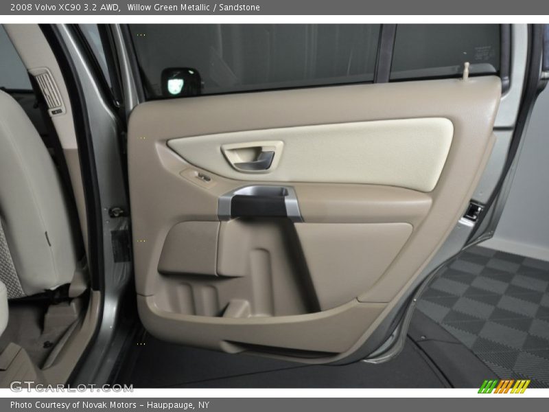 Willow Green Metallic / Sandstone 2008 Volvo XC90 3.2 AWD
