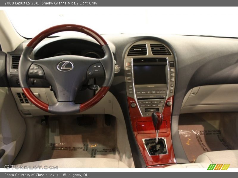 Smoky Granite Mica / Light Gray 2008 Lexus ES 350