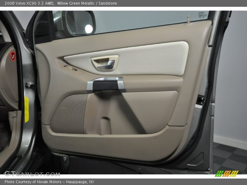 Willow Green Metallic / Sandstone 2008 Volvo XC90 3.2 AWD