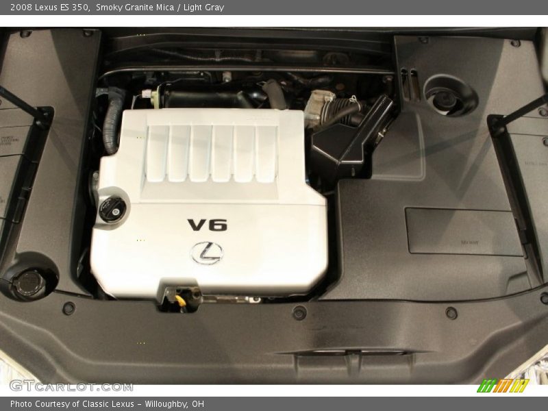 Smoky Granite Mica / Light Gray 2008 Lexus ES 350