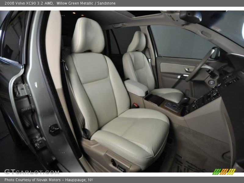 Willow Green Metallic / Sandstone 2008 Volvo XC90 3.2 AWD
