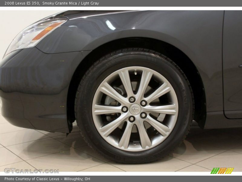 Smoky Granite Mica / Light Gray 2008 Lexus ES 350