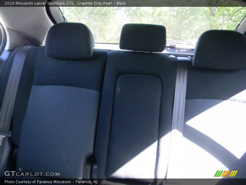 Graphite Gray Pearl / Black 2010 Mitsubishi Lancer Sportback GTS