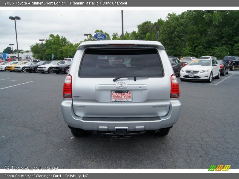 Titanium Metallic / Dark Charcoal 2006 Toyota 4Runner Sport Edition